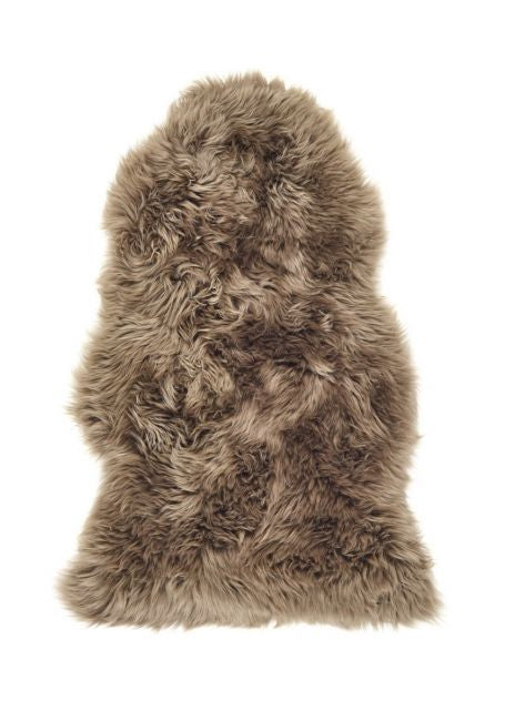 Genuine Sheepskin Rug Khaki