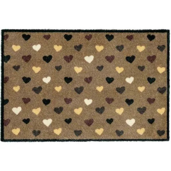 Recylon Mat (Multi Coloured Hearts)