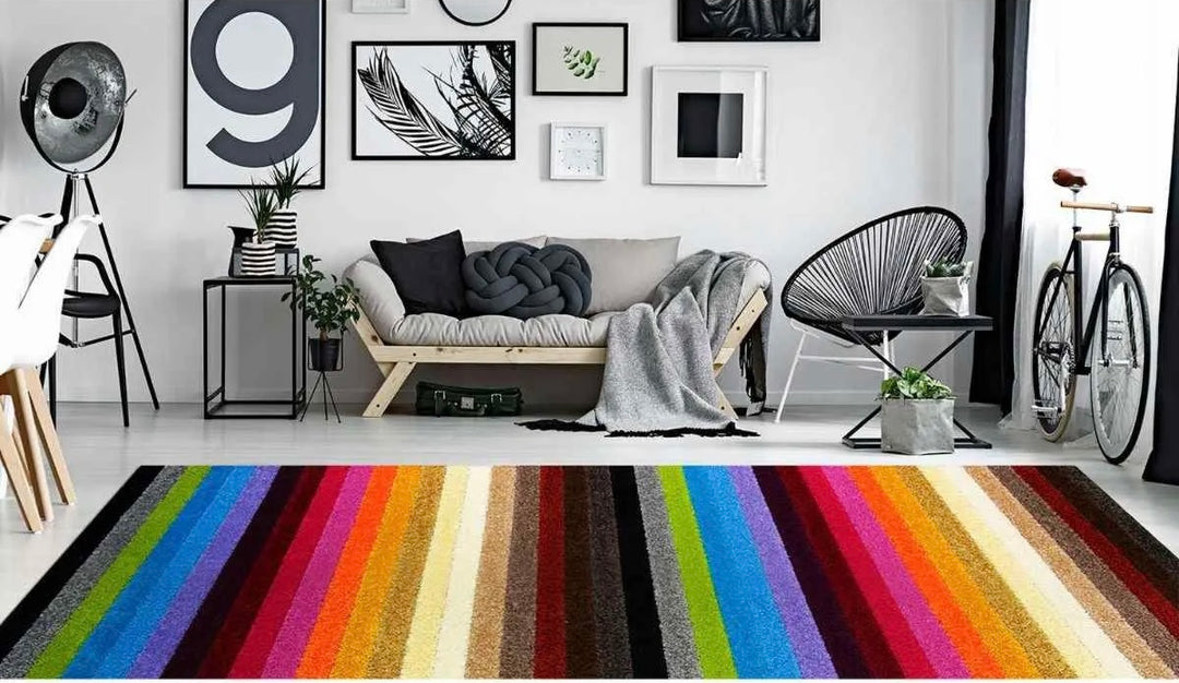 FreshFloor Rug Rainbow