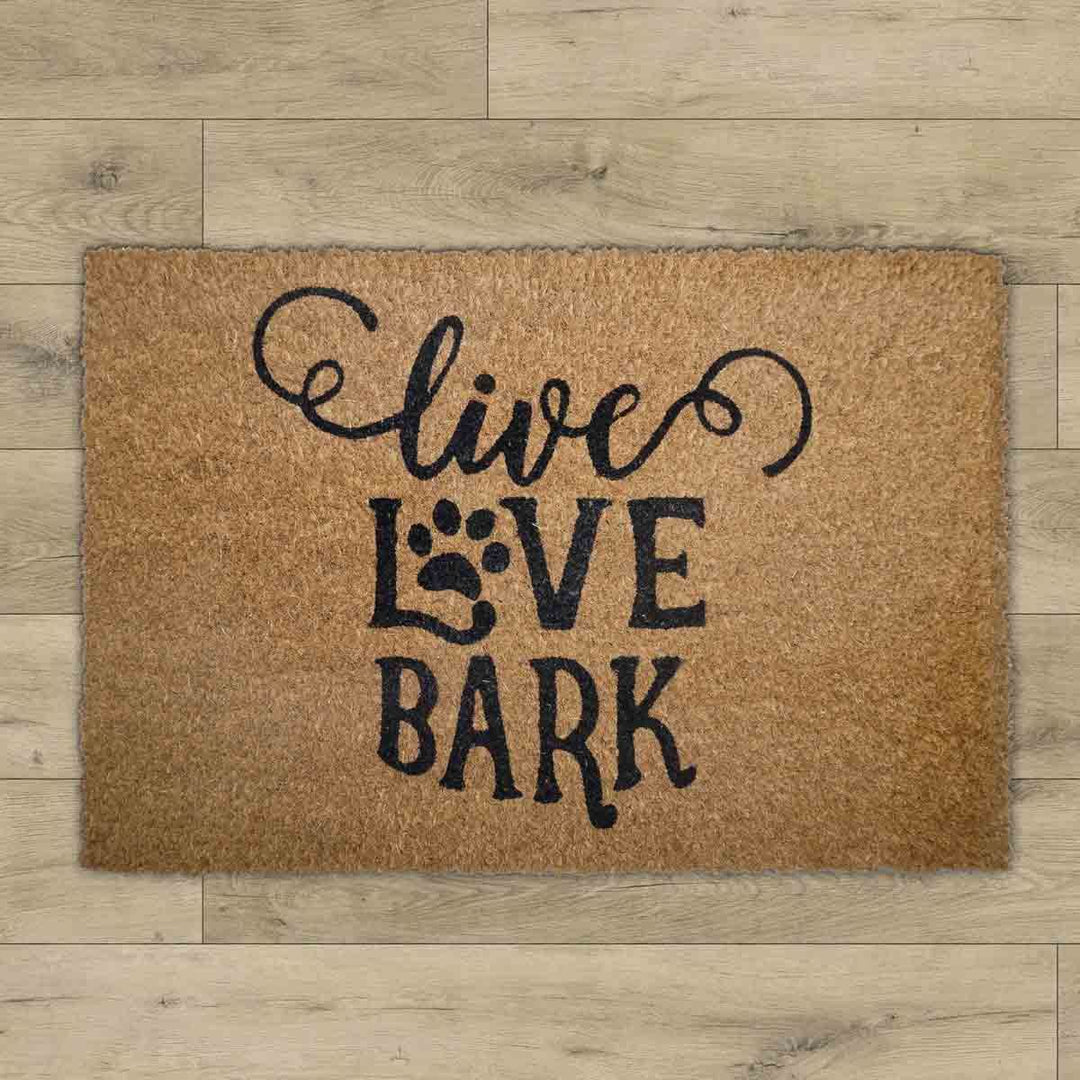 Kentwell Message Mat Live Love Bark