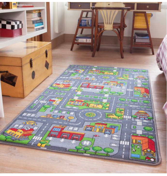 Reversible Road and Farm Playmat