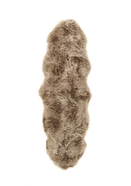 Genuine Sheepskin Rug Khaki