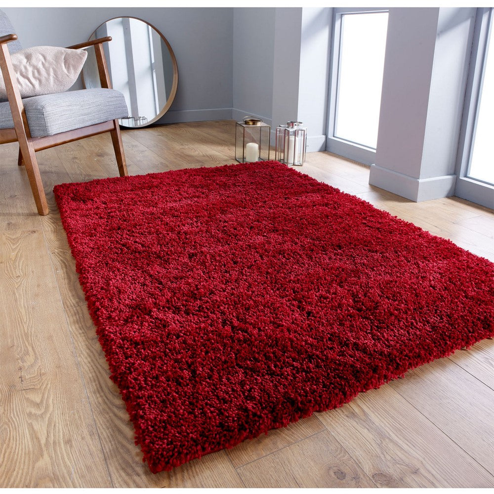 Serene Red Rug