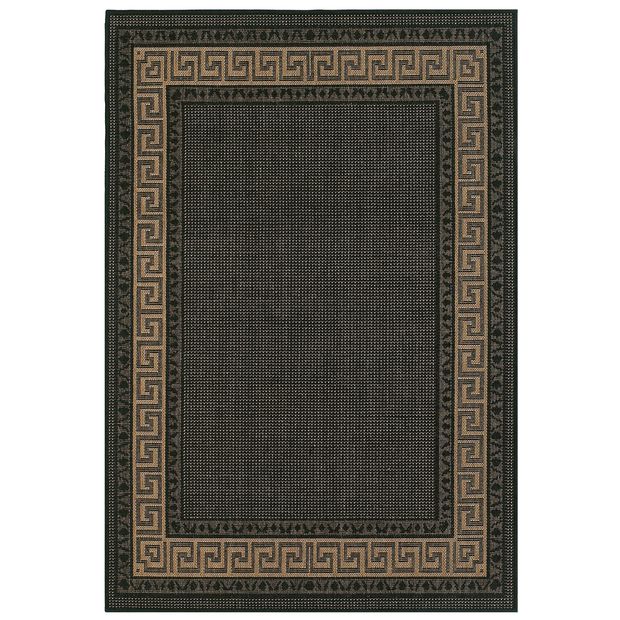 Greek Flatweave Black