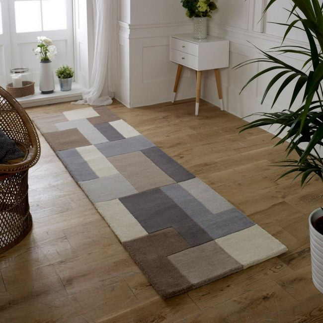 Lexus Neutral runner Rug in the room