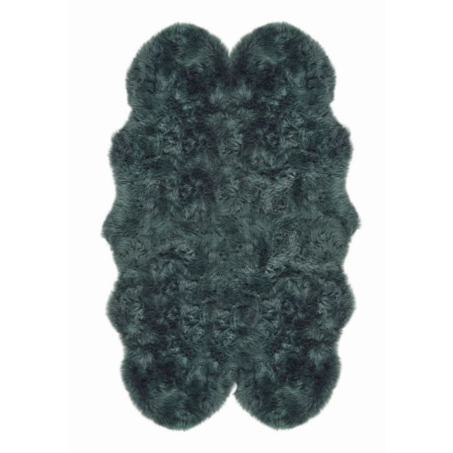 Genuine Sheepskin Rug Forest