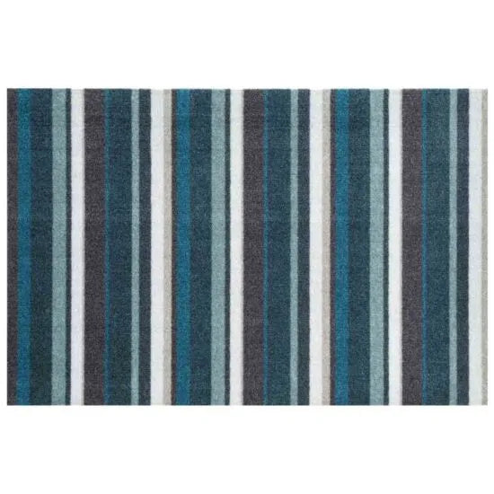 Recylon Design Teal Stripe Mat