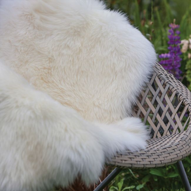 Genuine Sheepskin Rug Natural