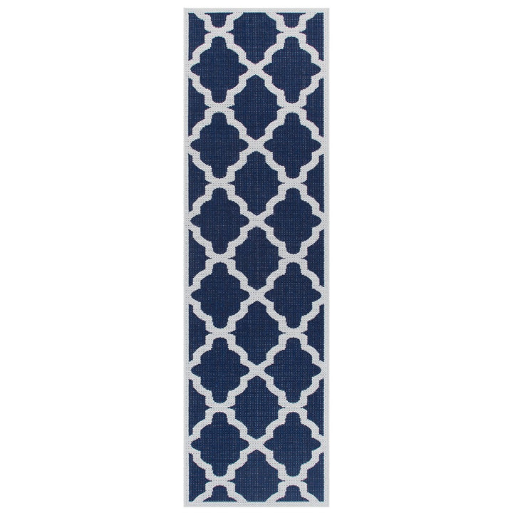 Moda Trellis Blue runner rug