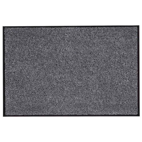 Washamat Eco Mat with border-Anthracite