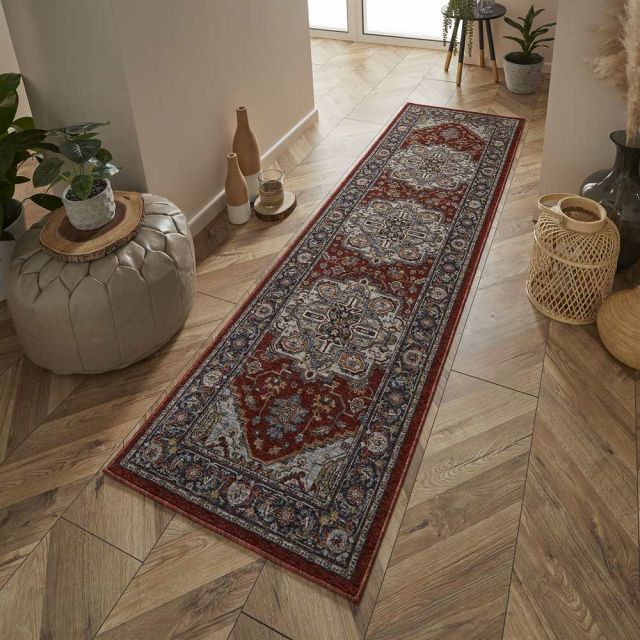 Sarouk 1144 R runner Rug