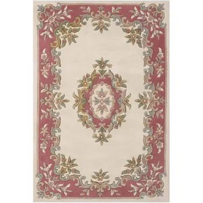 Royal Cream/Rose Rug classic view