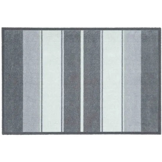 Recylon Mat Design Tonal Stripes Grey