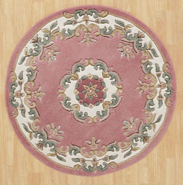 Royal Rose Rug in circular shape