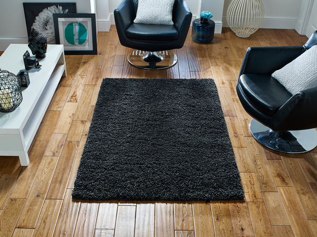 Serene Charcoal Rug 