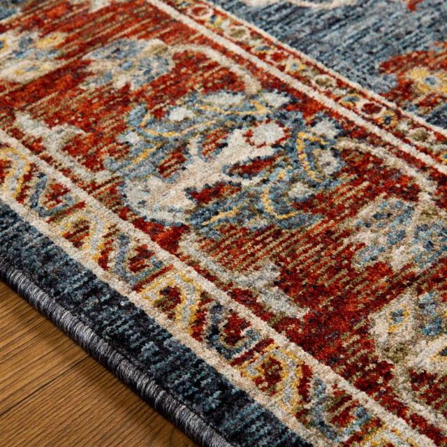 Sarouk 5096 B Rug borders view