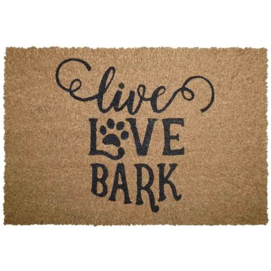 Kentwell Message Mat Live Love Bark