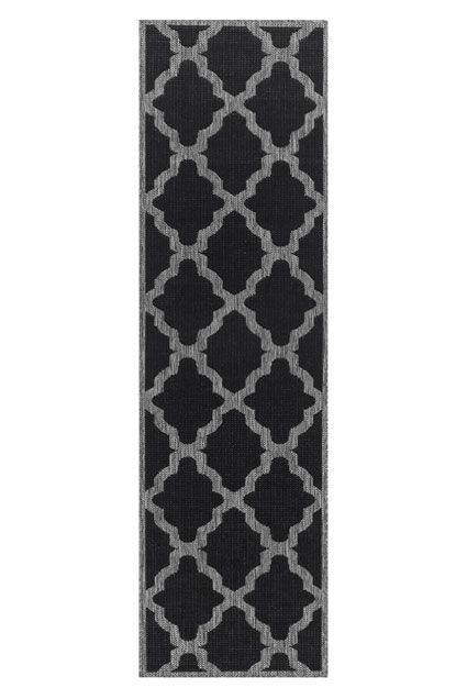 Moda Trellis Black Runner