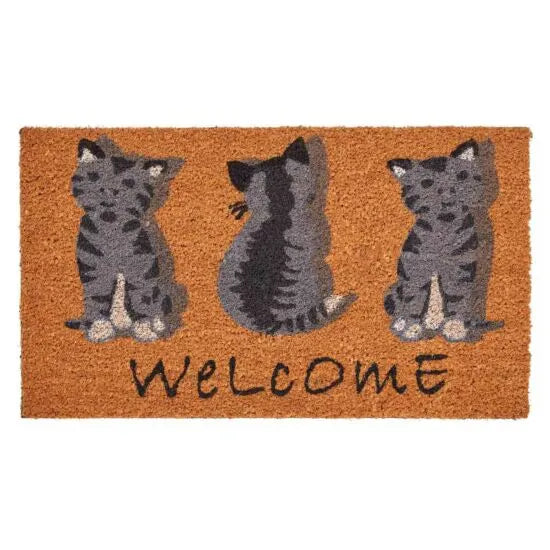 Kentwell Animal Mat Welcome Cats