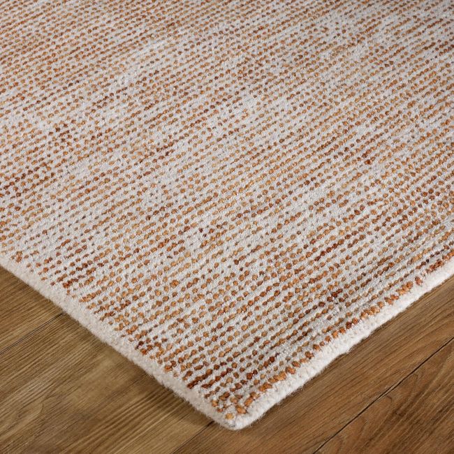 Milano Terraotta Rug close view from the borders