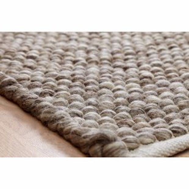 Savannah Taupe Rug view from borders