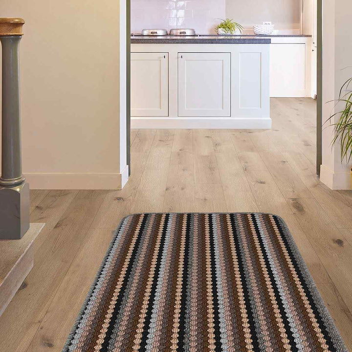 Ribbed Washable Mat Lead Runner