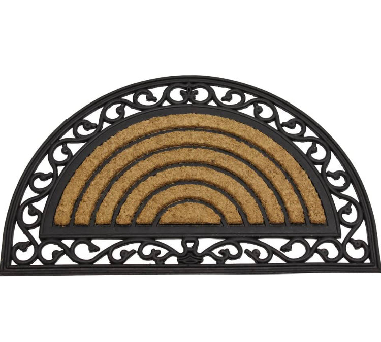 Viking Wrought Iron Half Moon Mat