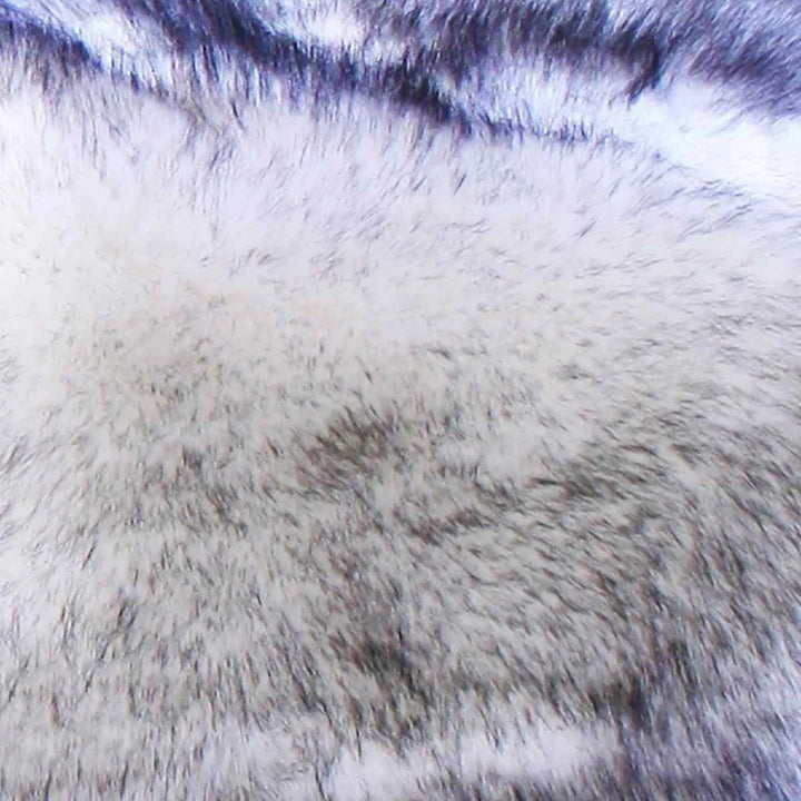 Luxury Faux Fur White Tip Dye