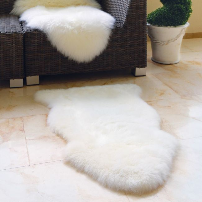 Genuine Sheepskin Rug Natural