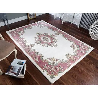 Royal Cream/Rose Rug