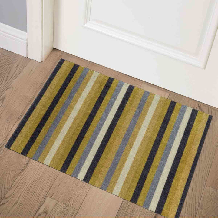 Recylon Design Ochre Stripe Mat