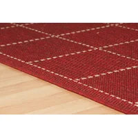 Check Flatweave Red