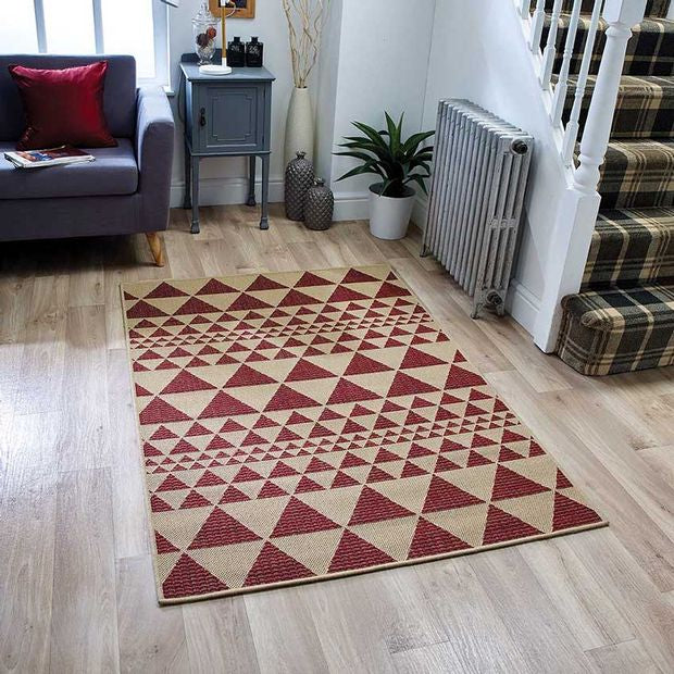 Moda Prism Red Rug