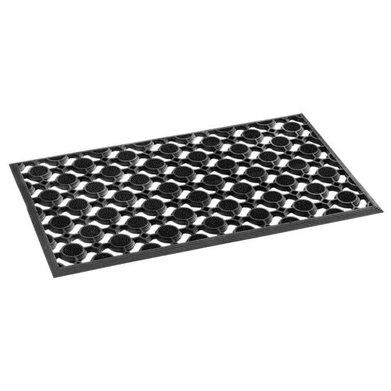 Mosaic Black Doormat