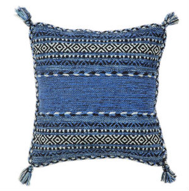 Kelim Blue cushion