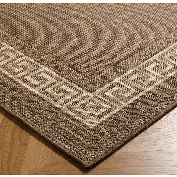 Greek Flatweave Brown