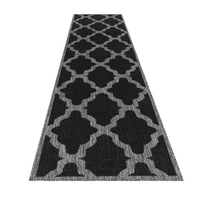 Moda Trellis Black Runner