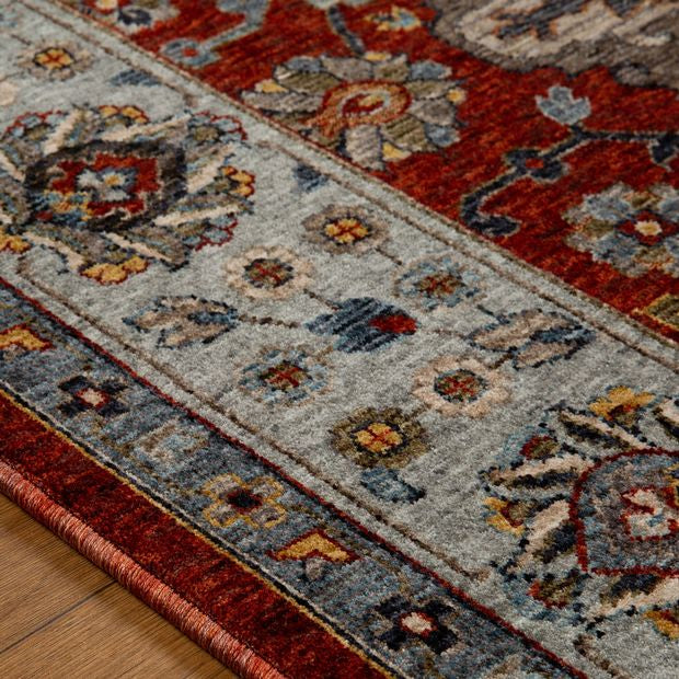 Sarouk 561 C Rug view from borders