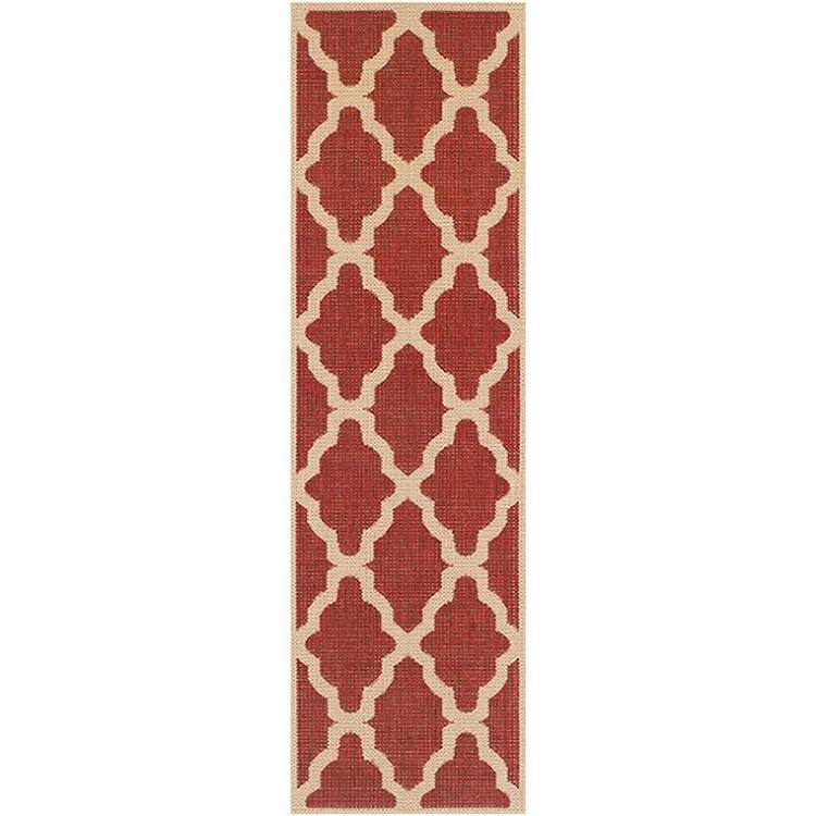 Moda Trellis Red