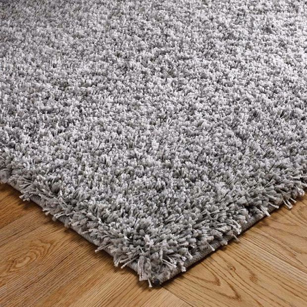 Serene Grey Rug view from borders