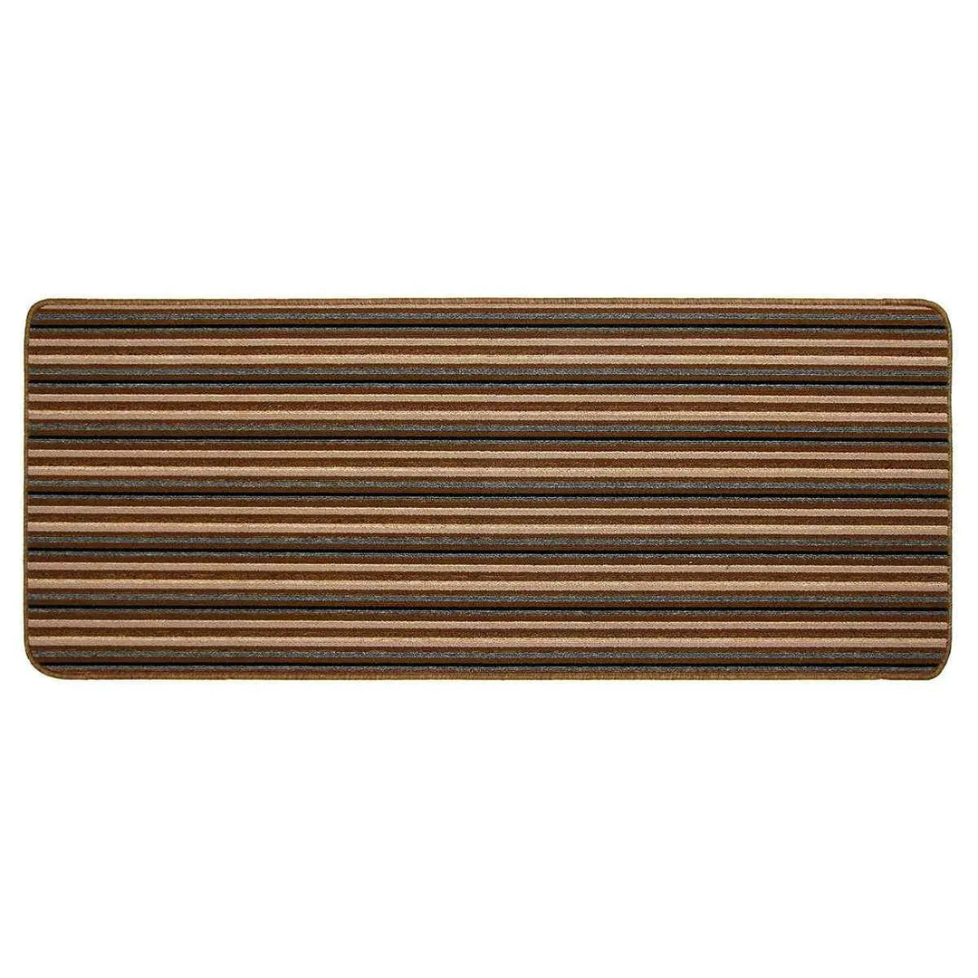 Pinstripe Brown Runner