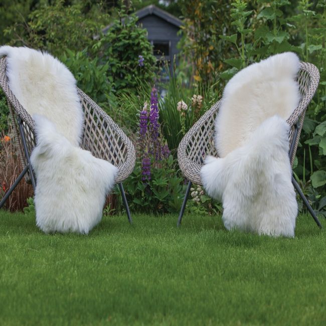 Genuine Sheepskin Rug Natural