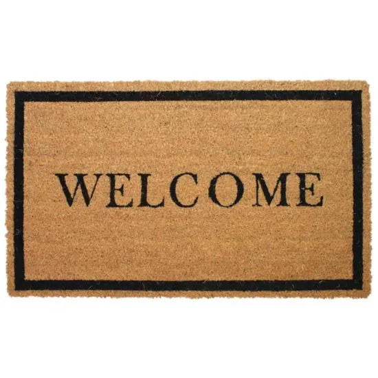 Kentwell Design Mat Welcome Border