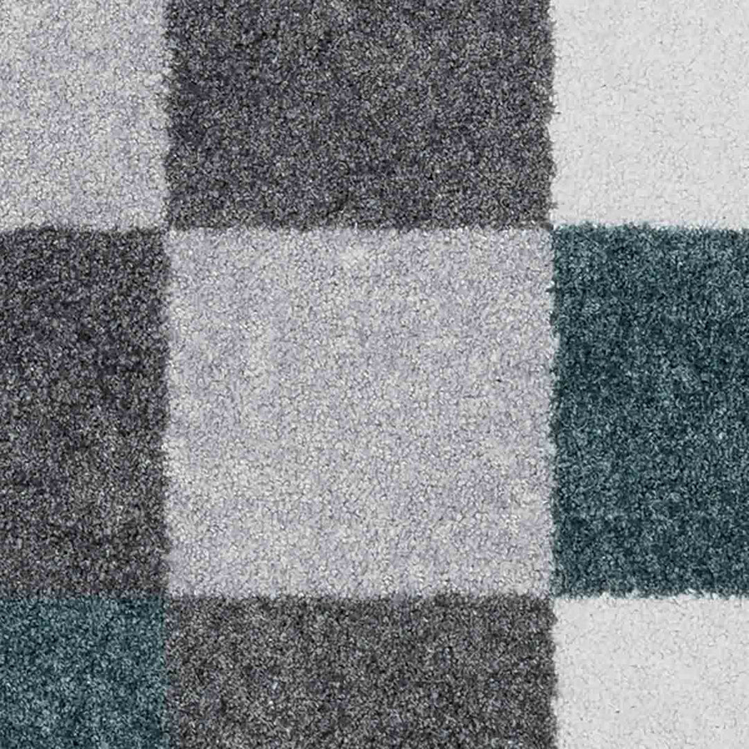 Mayfair Recylon (Blocks Teal)